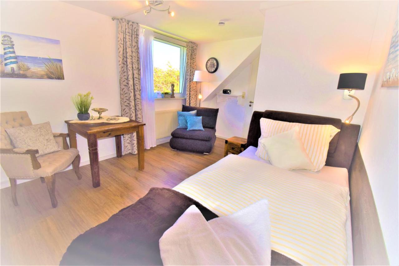 Haus Schatz Am Meer Appartement 12 Fuer 1 Person Schatzkammer บือซุม ภายนอก รูปภาพ